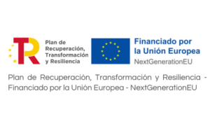 logo de la UE de la Plan de Recuperación, transformación y Resiliencia. Financiado por la Unión Europea-NexGenerationEu